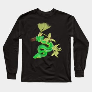 Emerald tree boa Long Sleeve T-Shirt